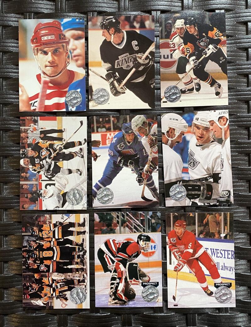 1991-92 Pro Set Platinum (Series One & Two) Hockey (1) Complete Set ...