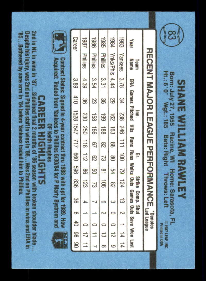 thumbnail 80  - 1988 Donruss Baseball Factory Set Variation #1-350 (You Pick) 