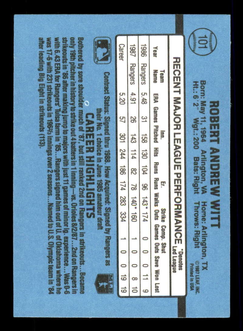 thumbnail 108  - 1988 Donruss Baseball Factory Set Variation #1-350 (You Pick) 