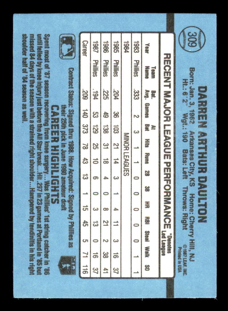 thumbnail 394  - 1988 Donruss Baseball Factory Set Variation #1-350 (You Pick) 