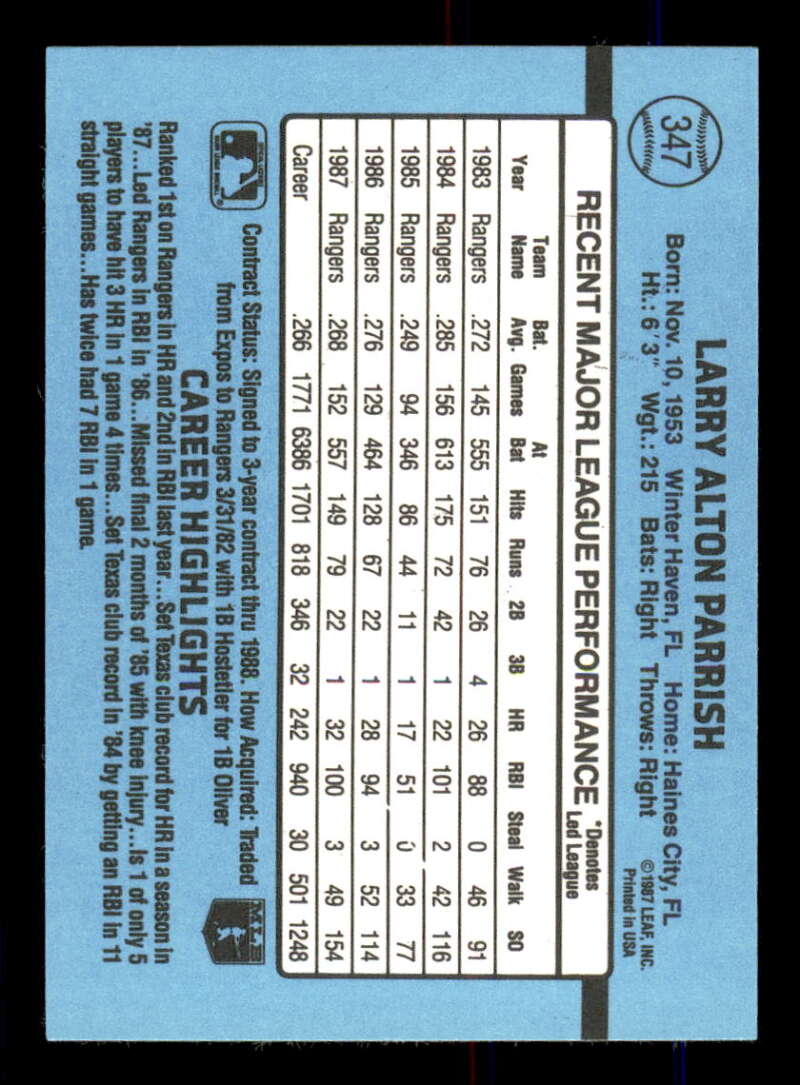 thumbnail 448  - 1988 Donruss Baseball Factory Set Variation #1-350 (You Pick) 