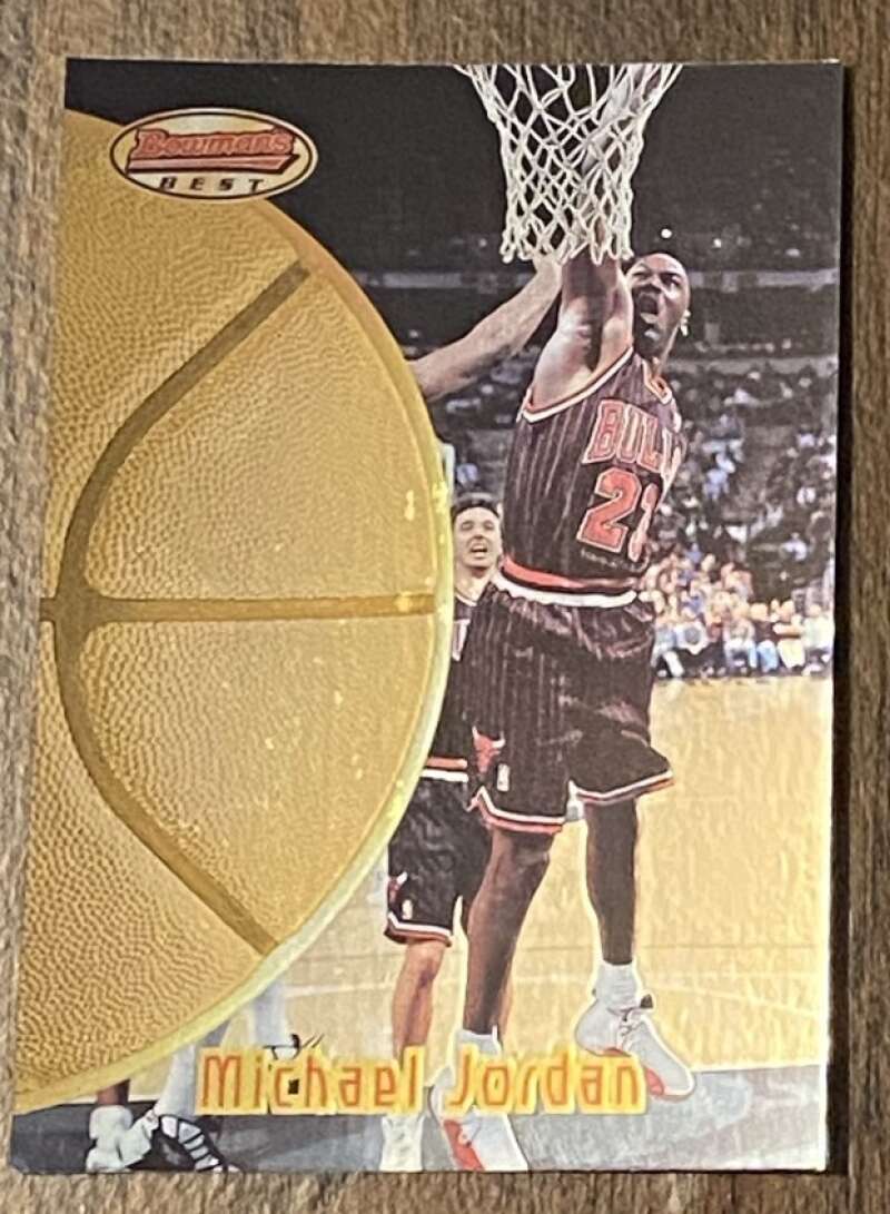1997-98 Bowman's Best #60 Michael Jordan (HOF) c Bulls 