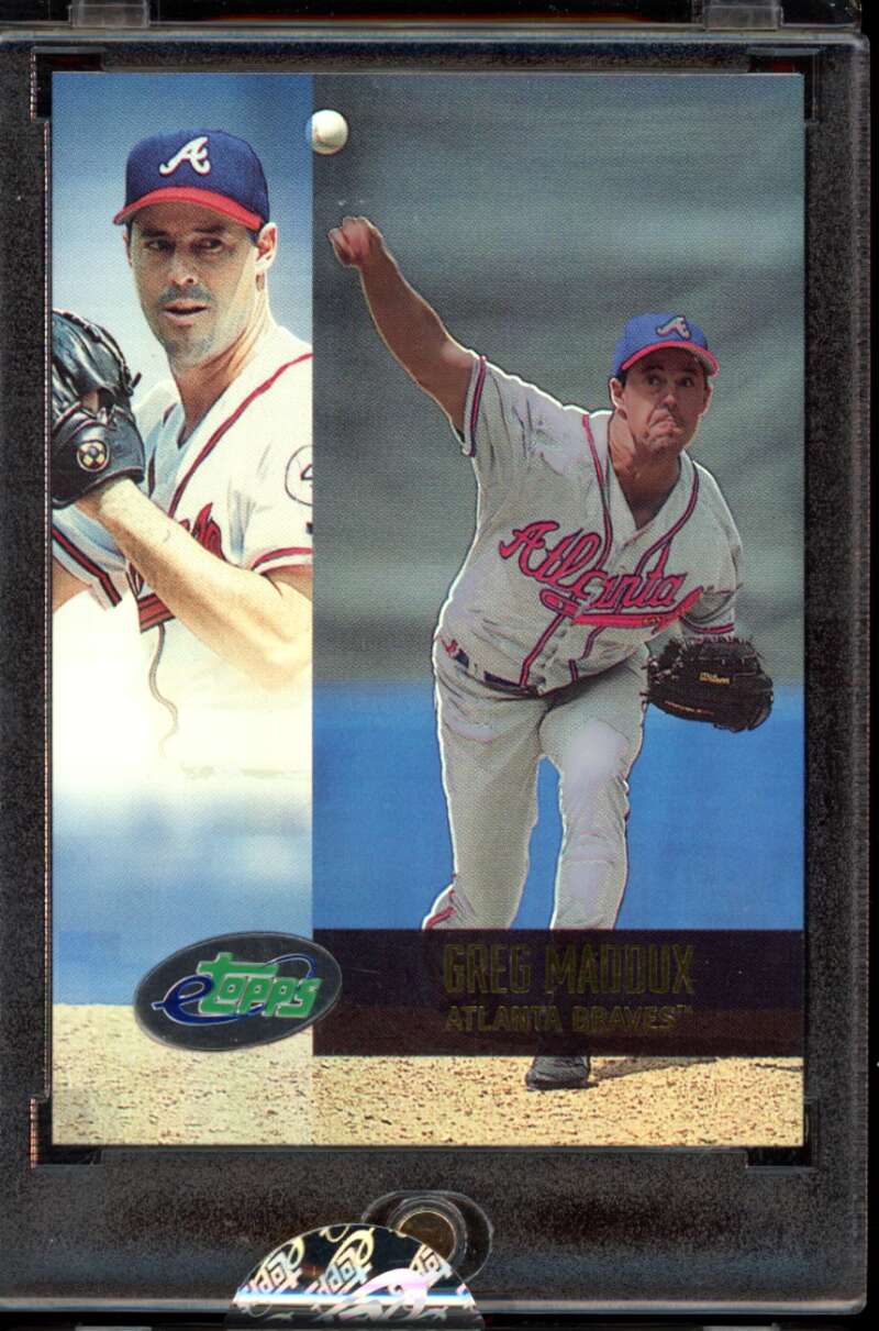 2002 Topps eTopps (encased/in hand) #46 Greg Maddux /4008 Braves HOF